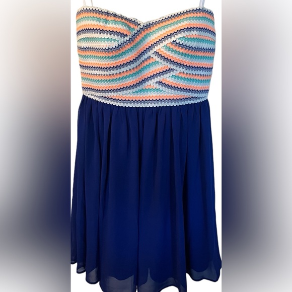 Like New Summer Dress from B. Darlin- Size 7/8- Used- Great Condition! - Picture 2 of 5